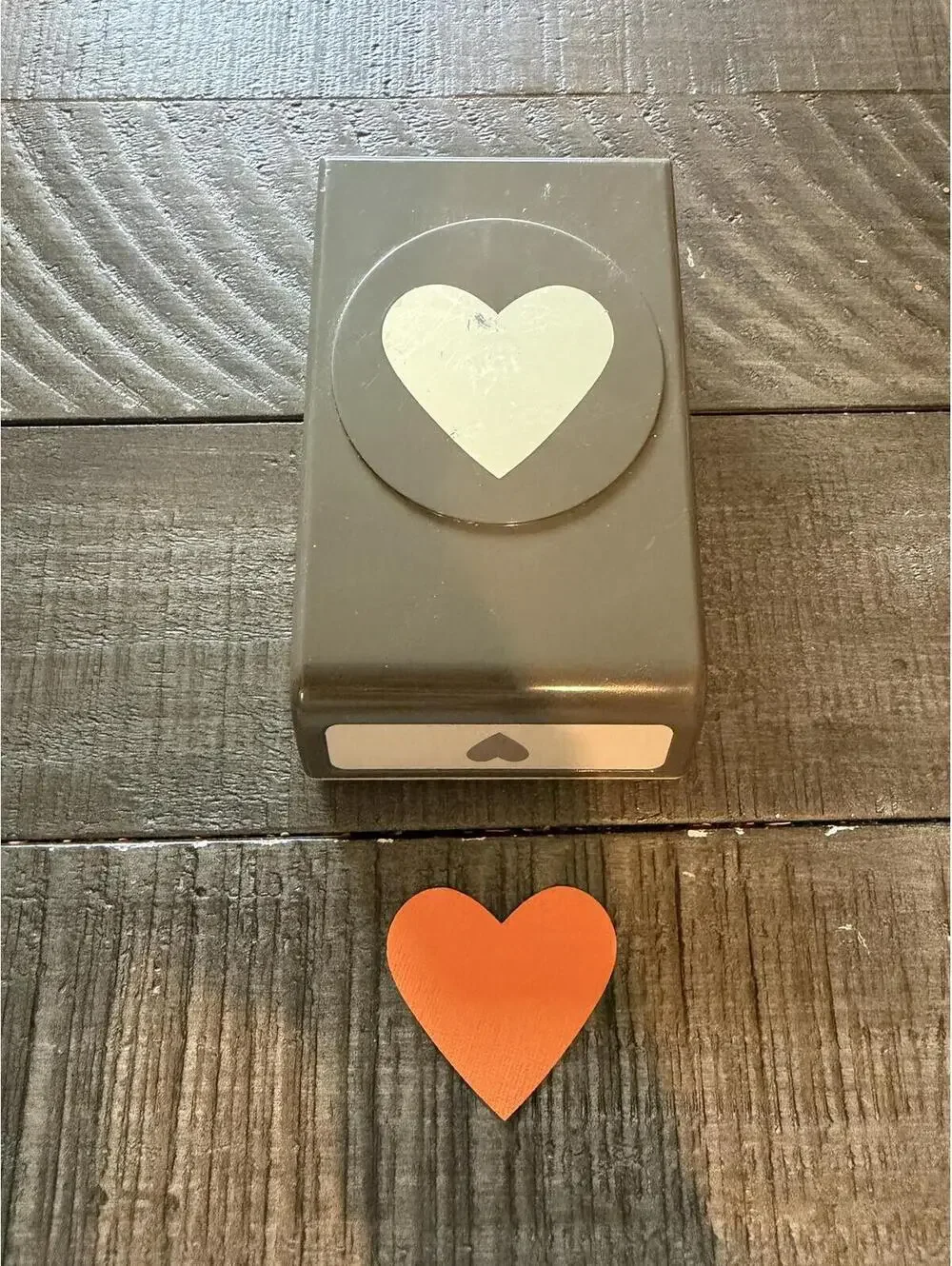 Stampin’ Up Heart Shape Punch